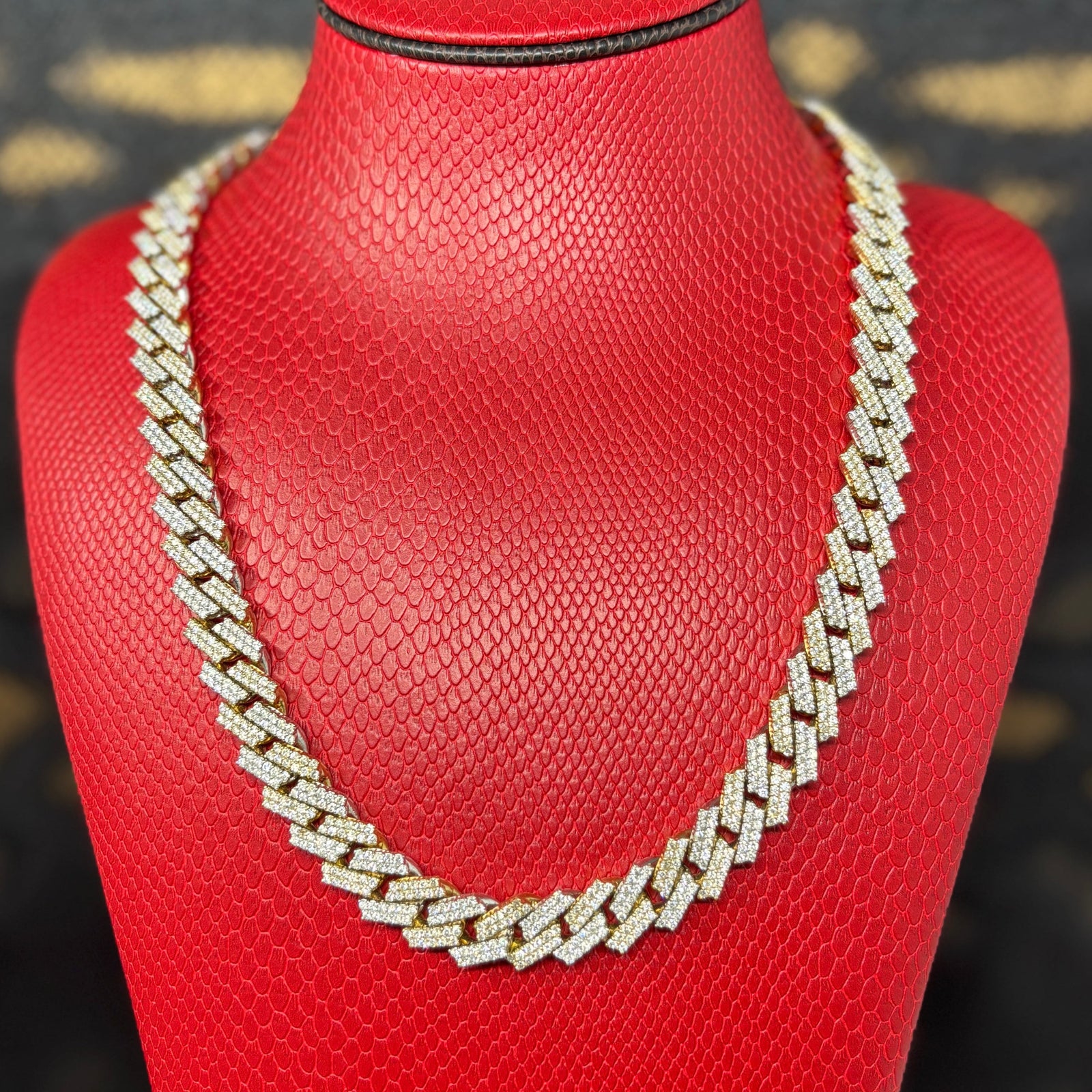 Bijoux Liquidation | Neuf 12.5mm Cuban prong 2 tons