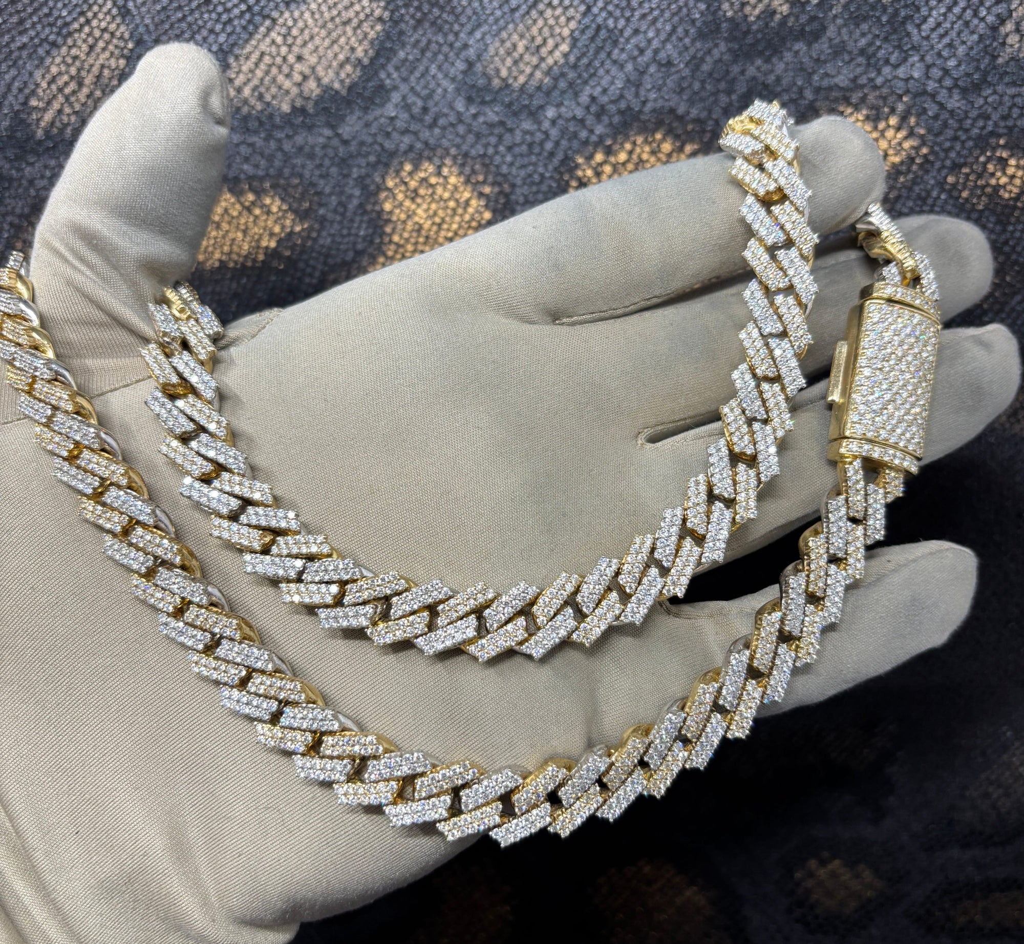 Bijoux Liquidation | Neuf 12.5mm Cuban prong 2 tons