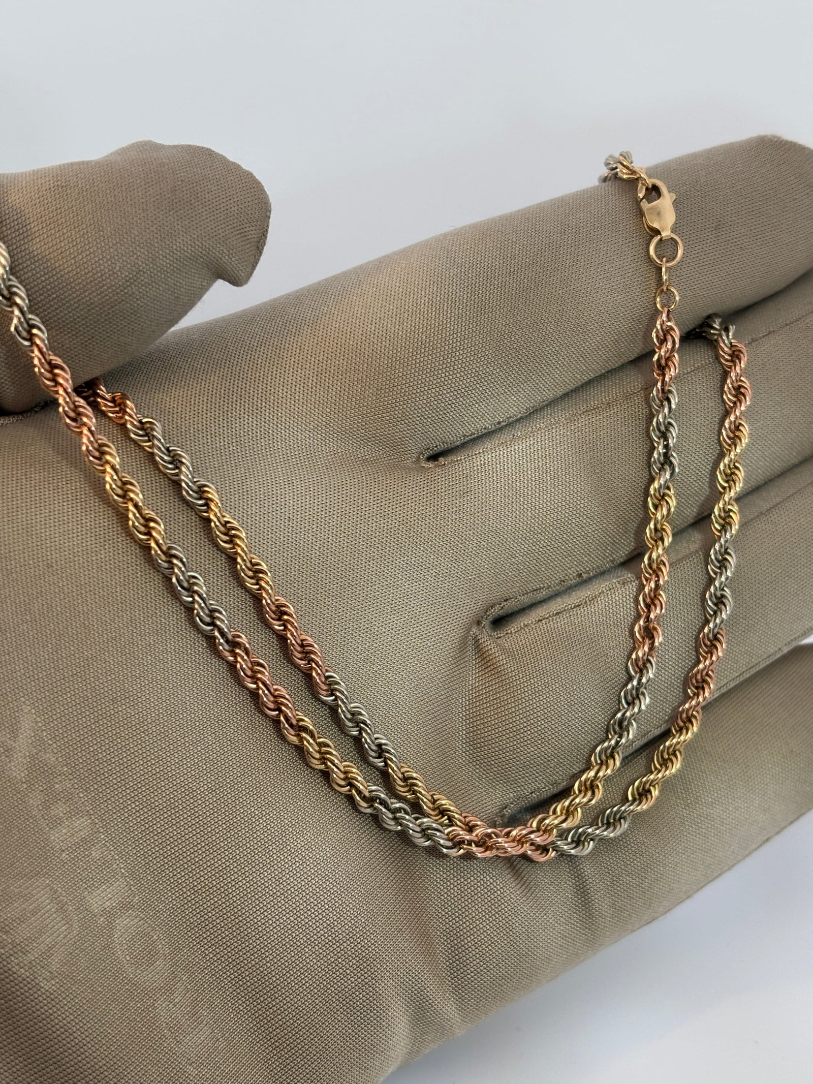 Bijoux Liquidation | Remise à Neuf 3.3mm torsade 3 tons