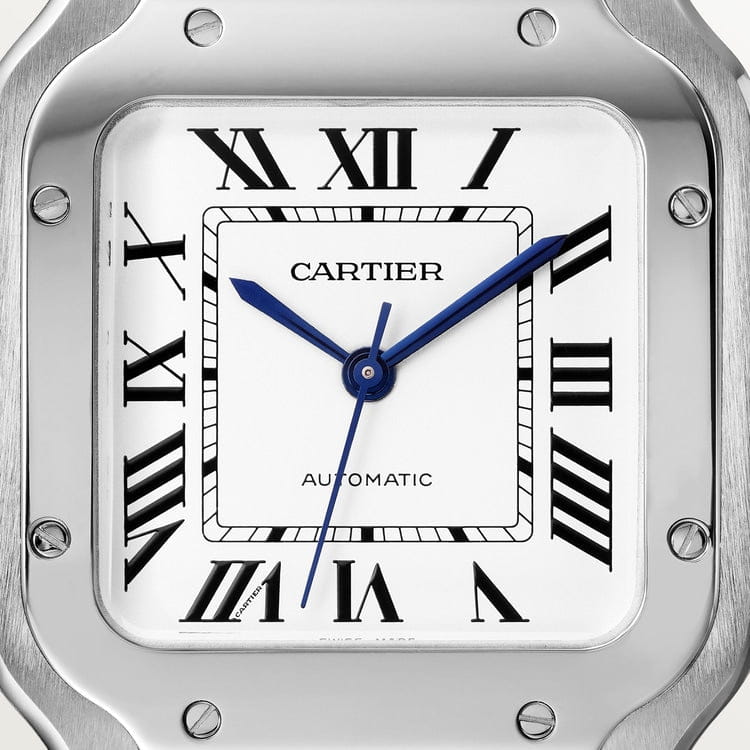 Cartier watch | Cartier Santos White Stainless 36mm Men&#39;s Watch