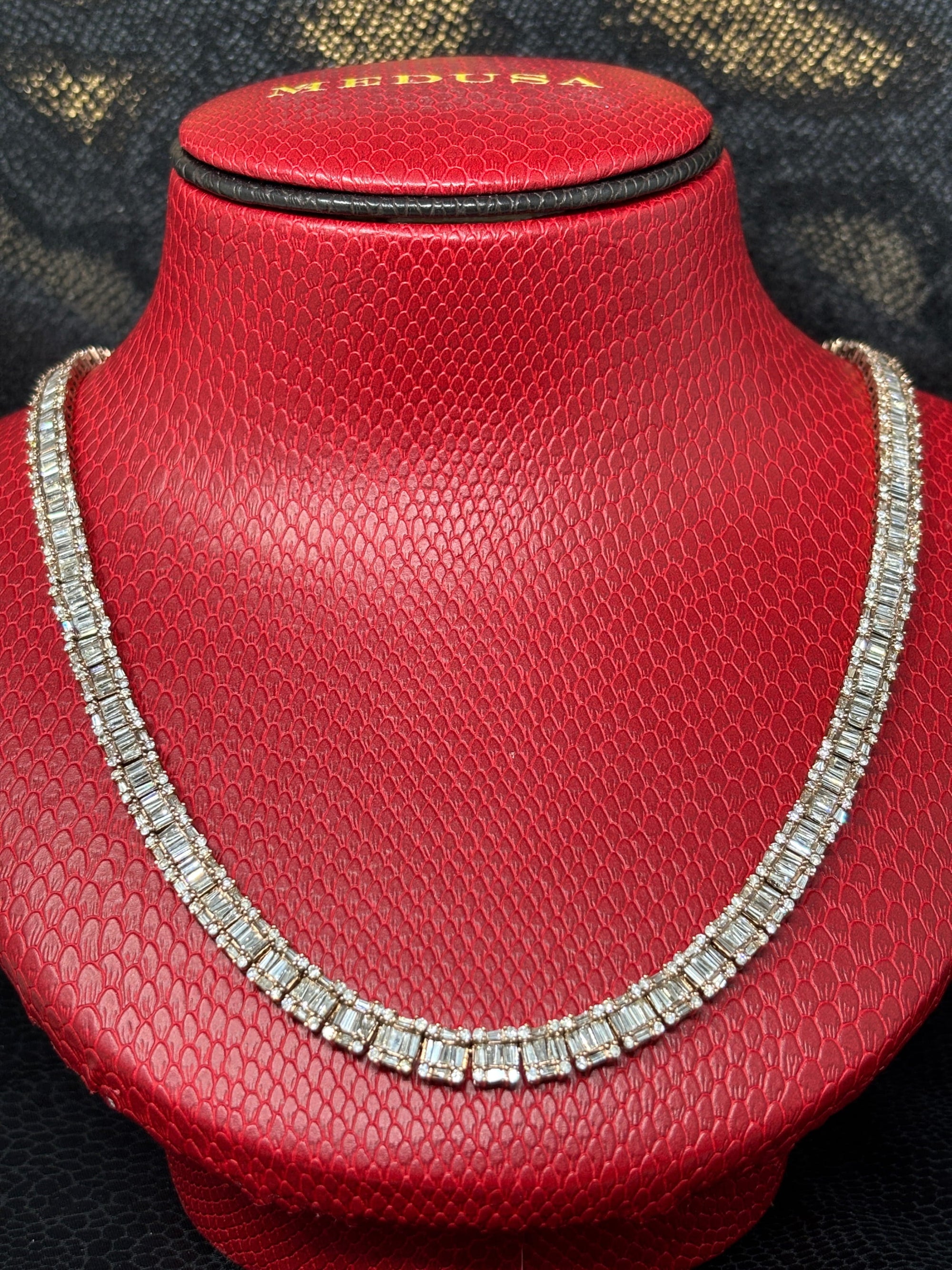 Bijoux Seconde Main | Remise à Neuf 7mm Tennis baguette Diamant