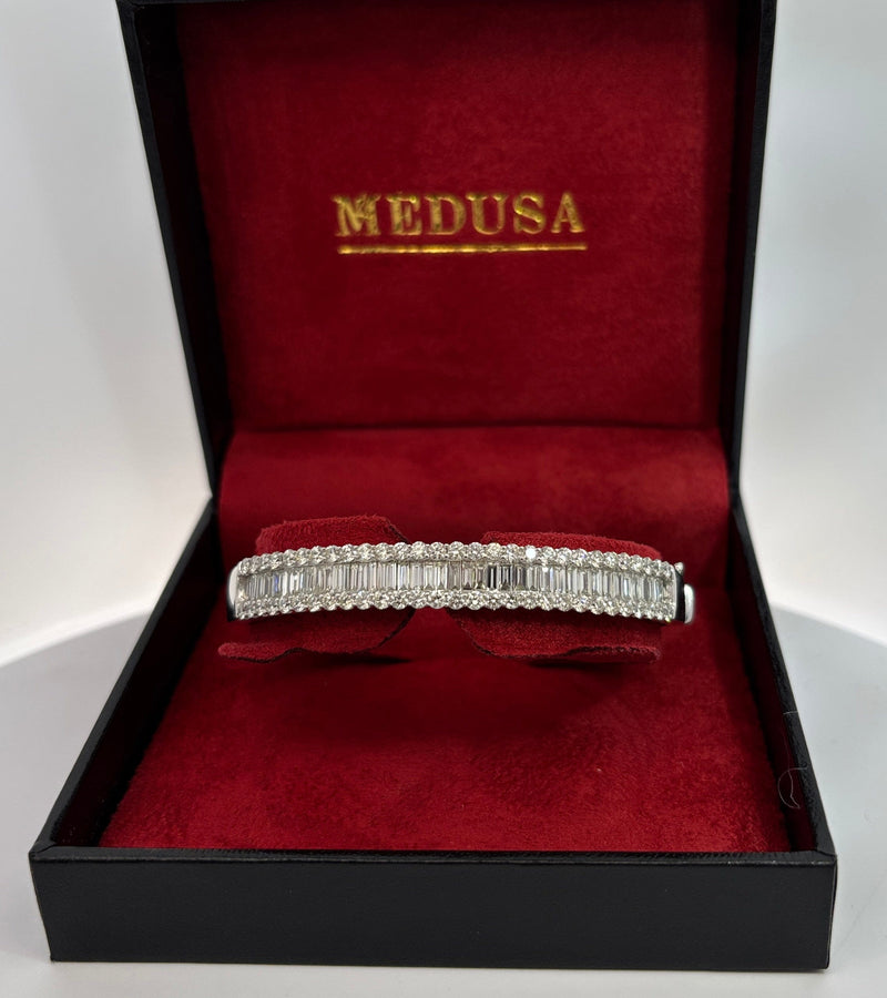 Bijoux Seconde Main | Remise à Neuf 8mm bracelet Bangle diamant
