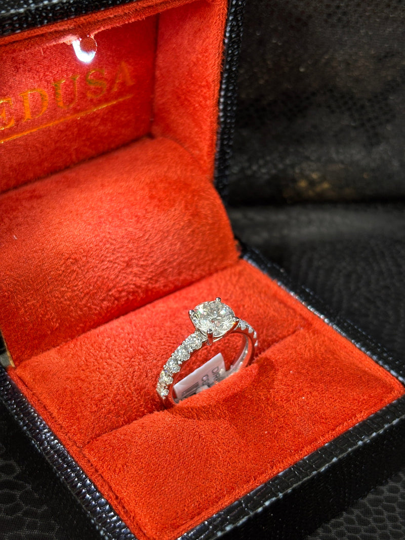 Bijoux Liquidation | Neuf Bague Round Diamant (CBE4)