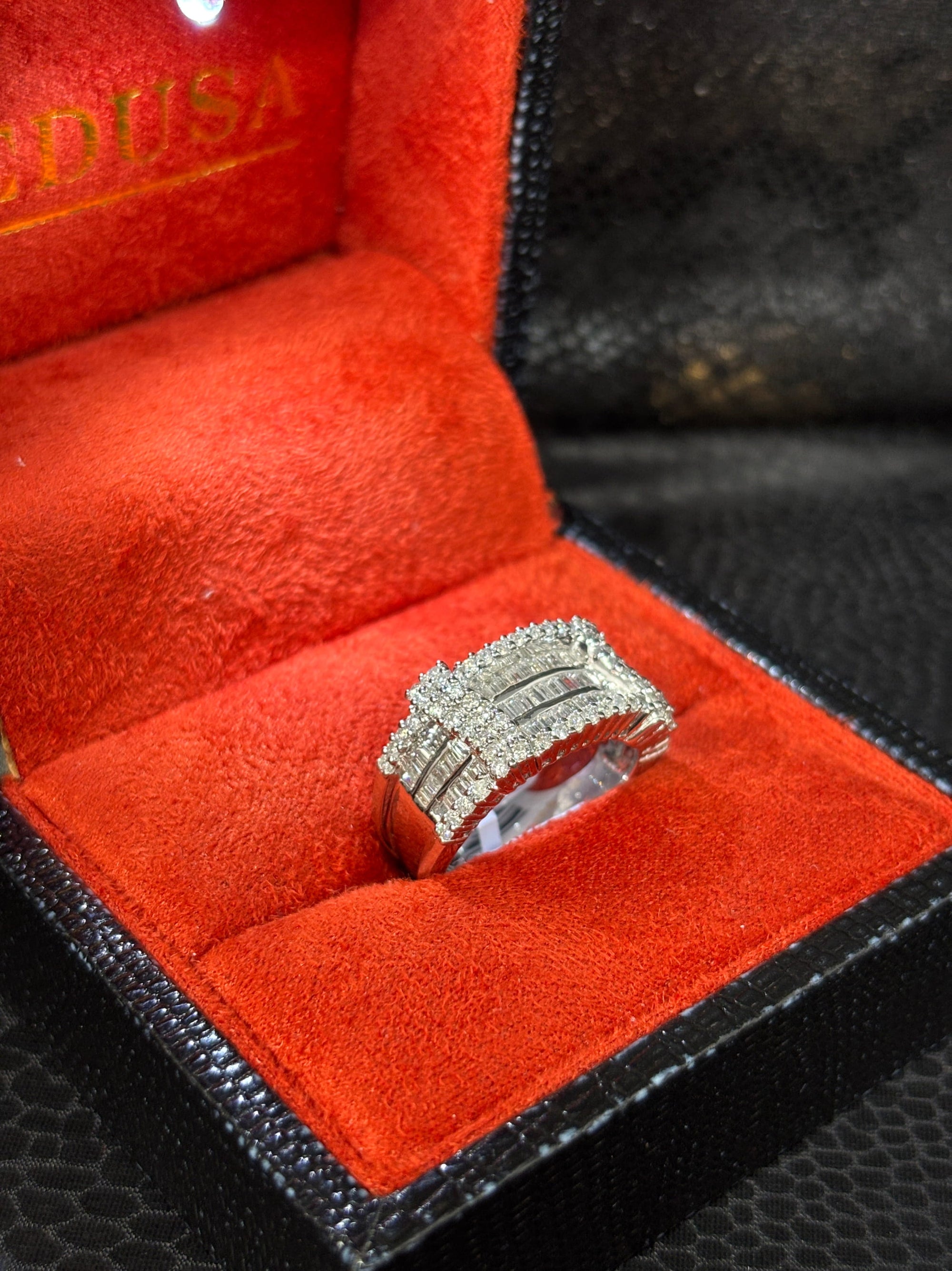 Bijoux Liquidation | Neuf Bague Square Diamant (CBE27)