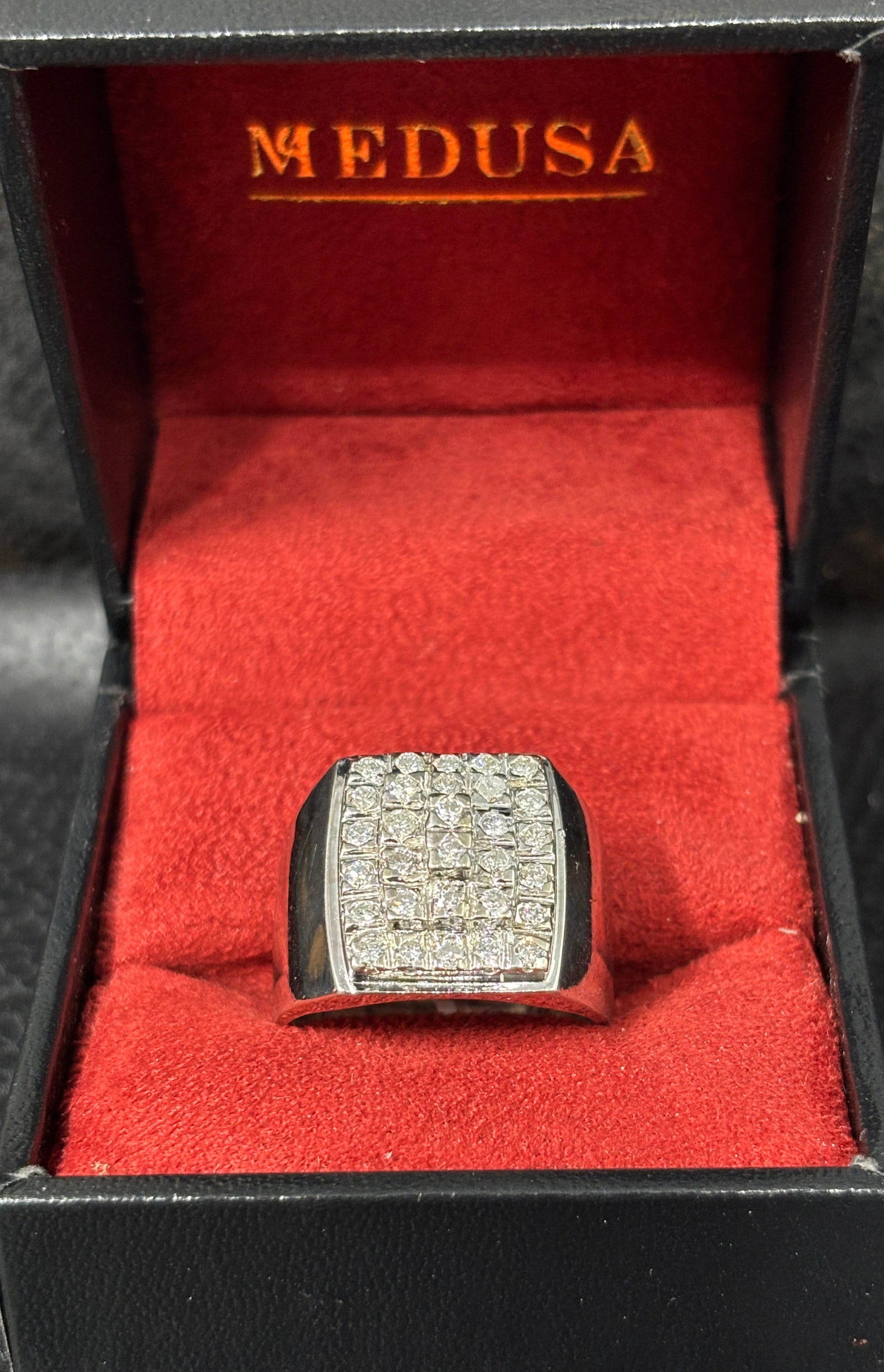 Bijoux Liquidation | Neuf Bague Square Diamant (SB19)