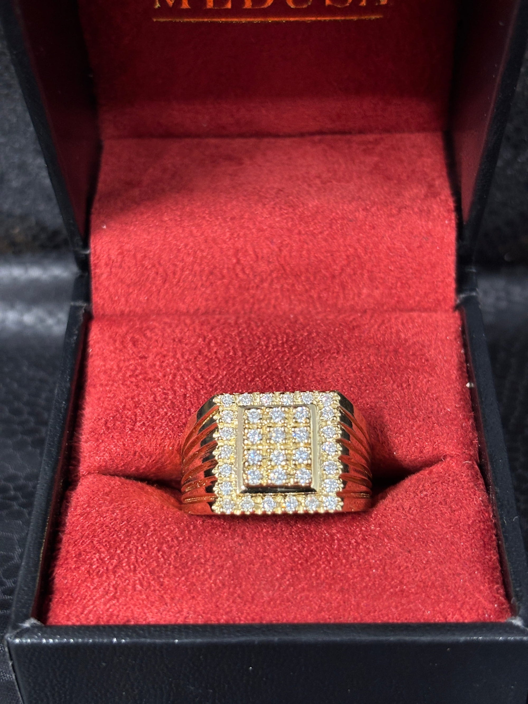 Bijoux Liquidation | Neuf Bague Square Diamant (SB24)