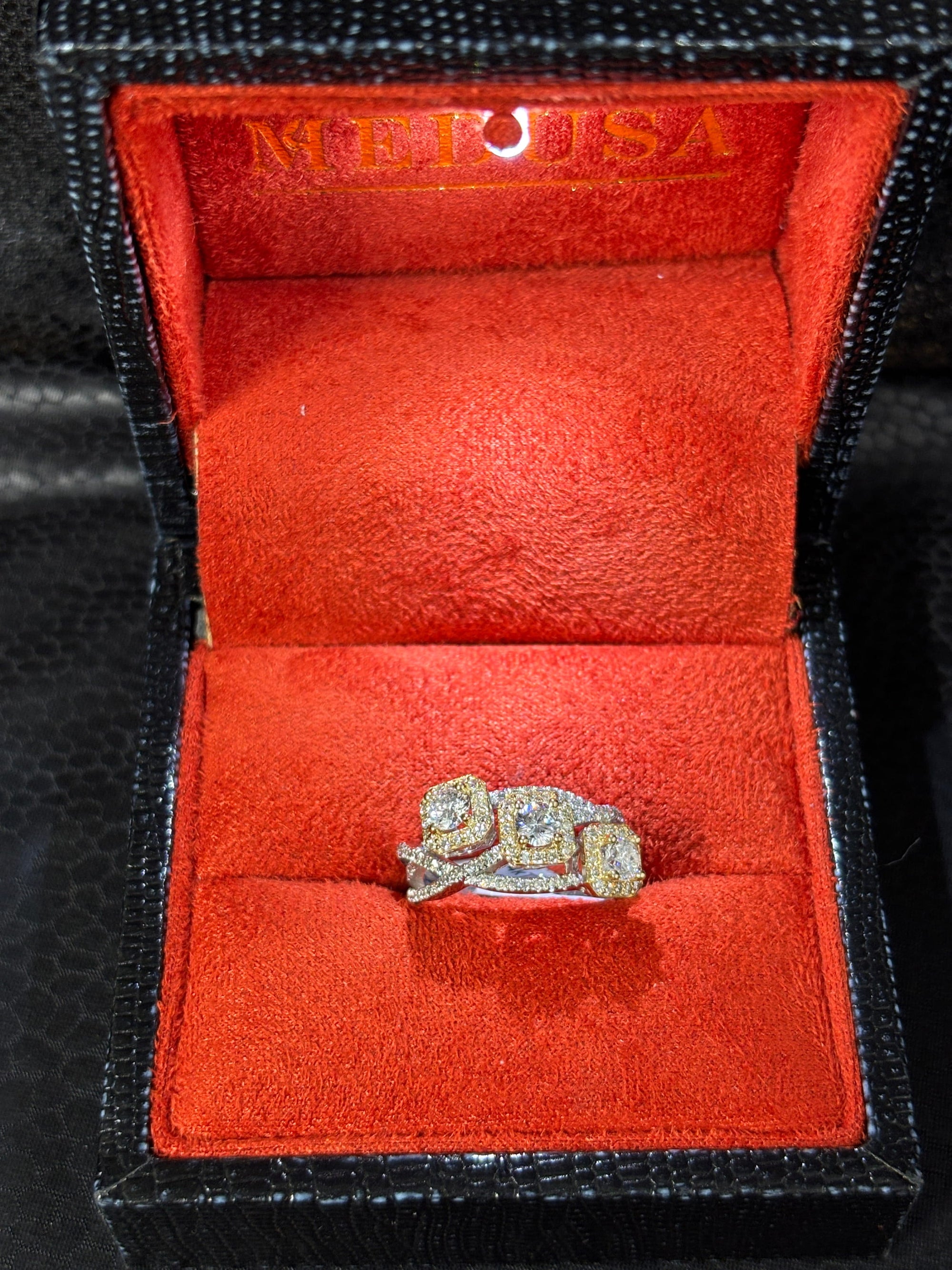 Bijoux Liquidation | Neuf Bague Trinity Square (CBE20)