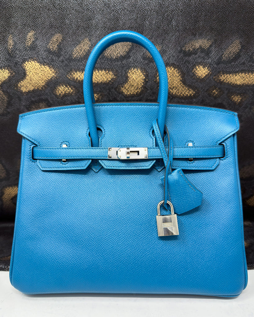 Hermès | Birkin 25 Epsom Rose Tyrien Palladium Hardware Handbags