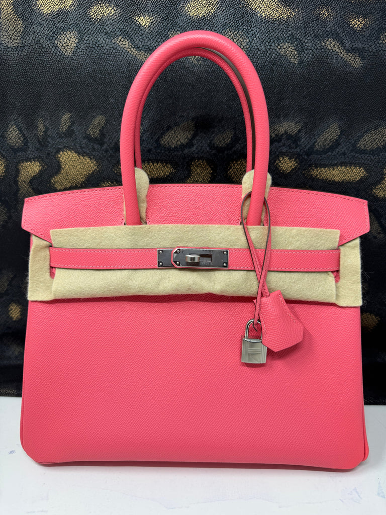 Hermès | Birkin 30 Togo Rose Azalee Palladium Hardware Handbags