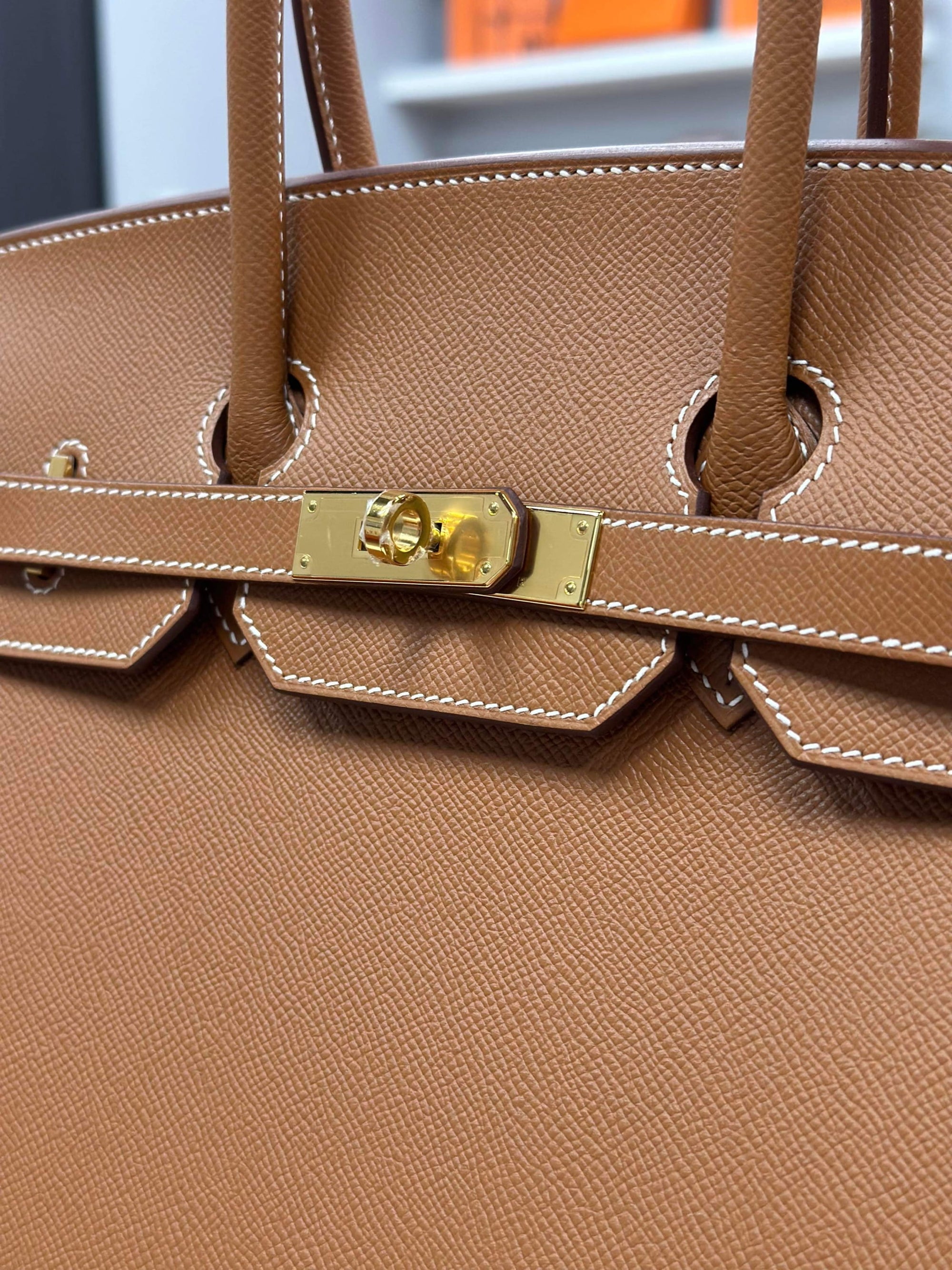 Hermès | Birkin 35 Gold Epsom Gold Hardware - BRAND NEW Handbags