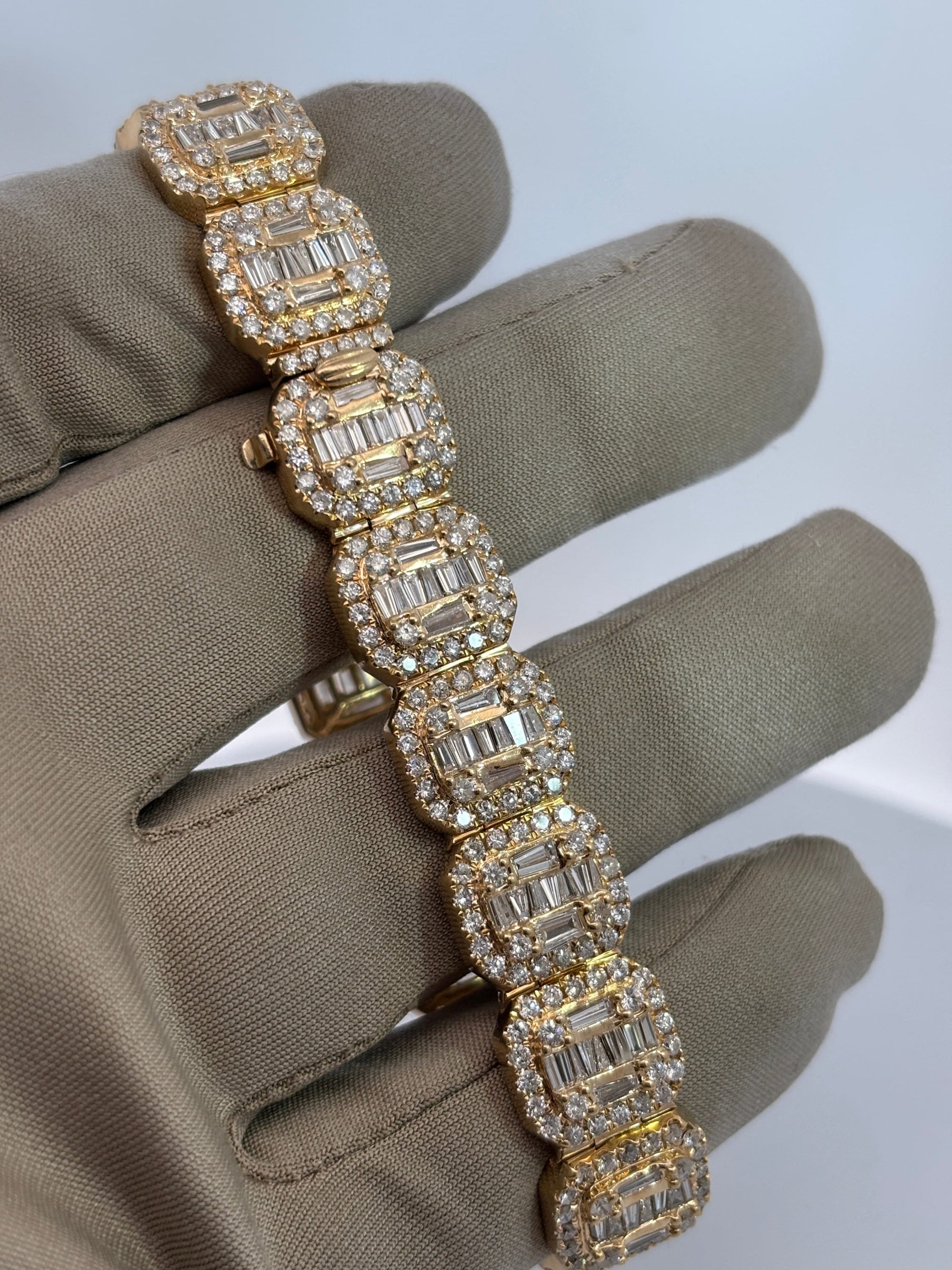 Bijoux Liquidation | Neuf Bracelet 13mm Tennis baguette