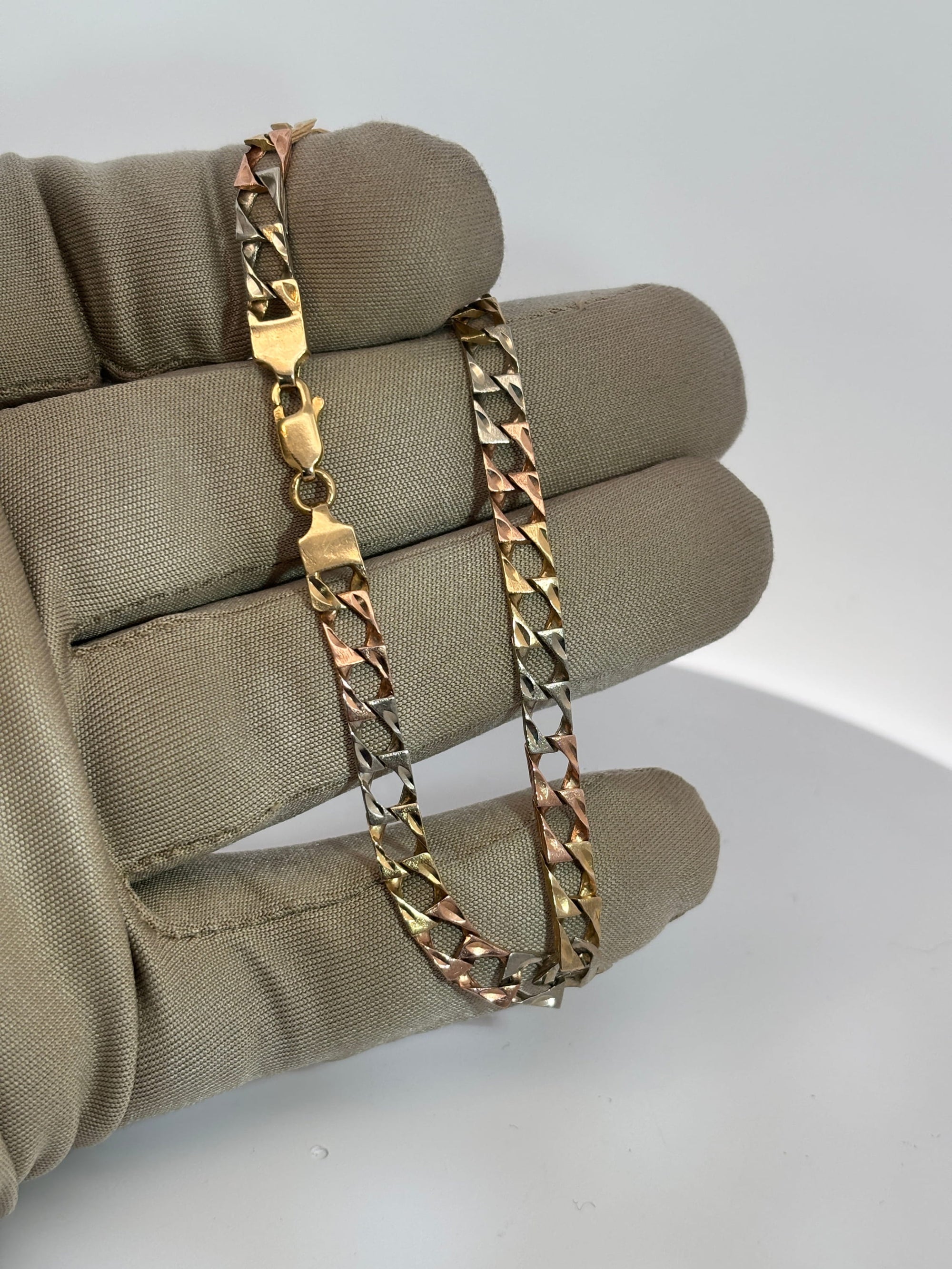 Bijoux Liquidation | Remise à Neuf Bracelet 5mm meshy 3 tons