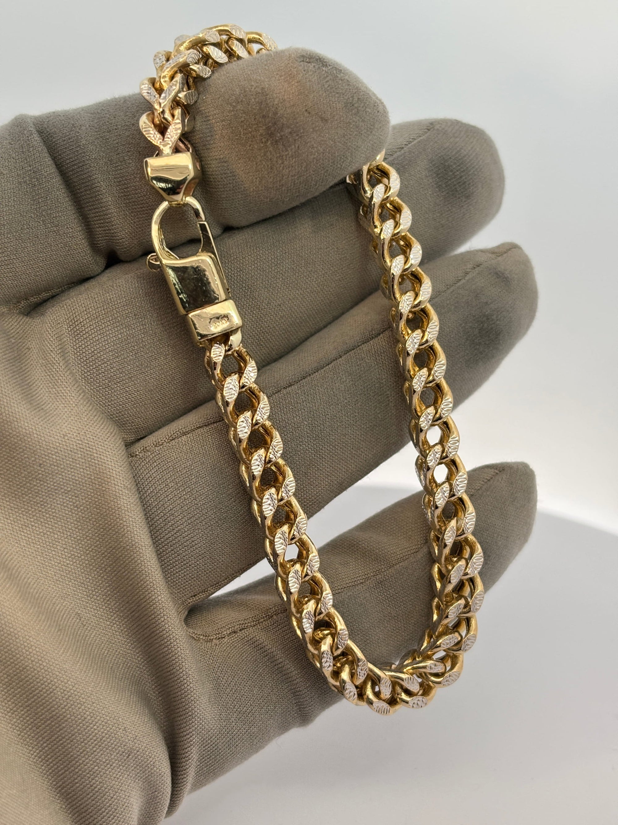 Bijoux Liquidation | Remise à Neuf Bracelet 6mm franco diamond cut