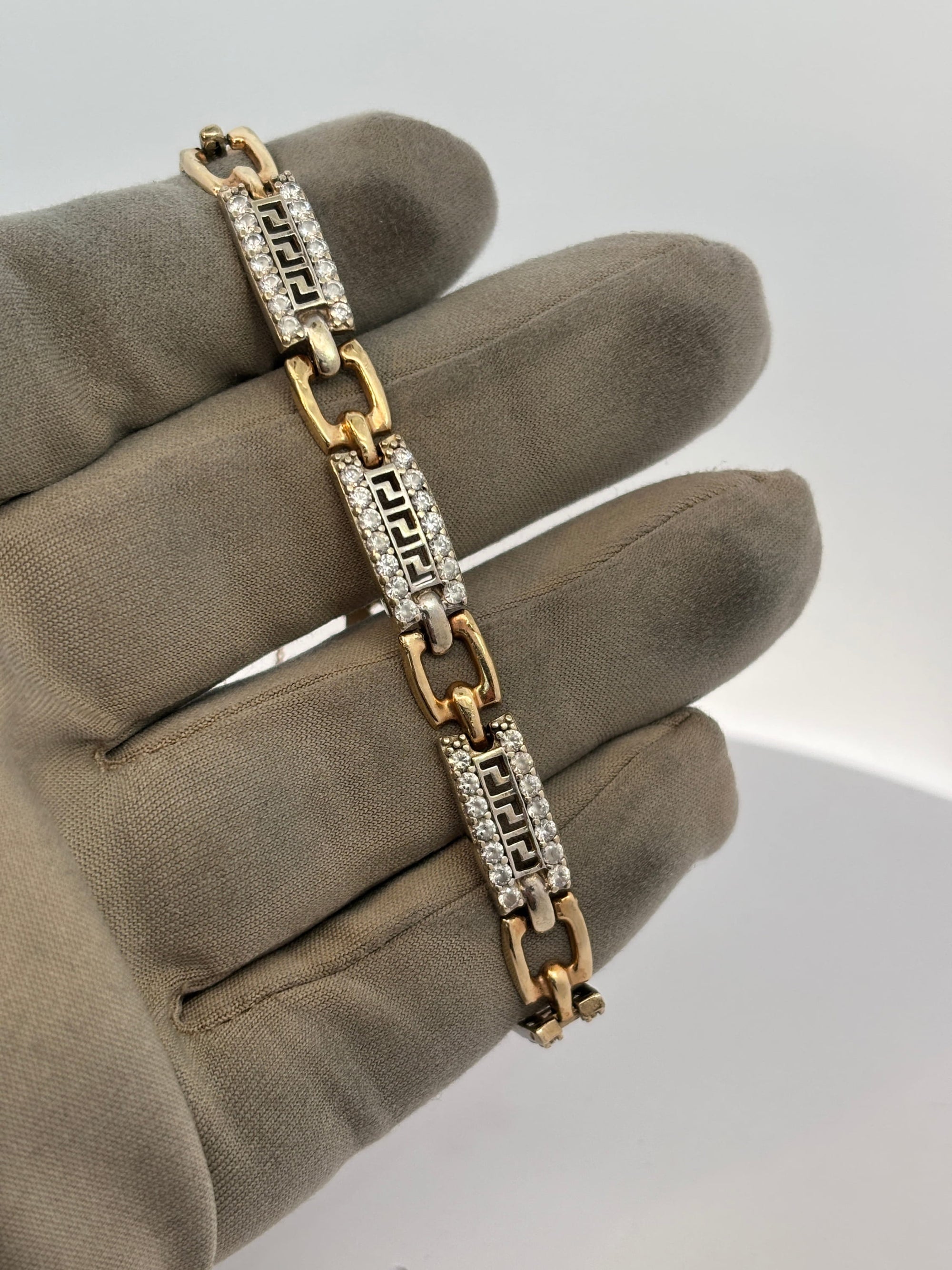 Bijoux Seconde Main | Remise à Neuf Bracelet 8mm 2 tons