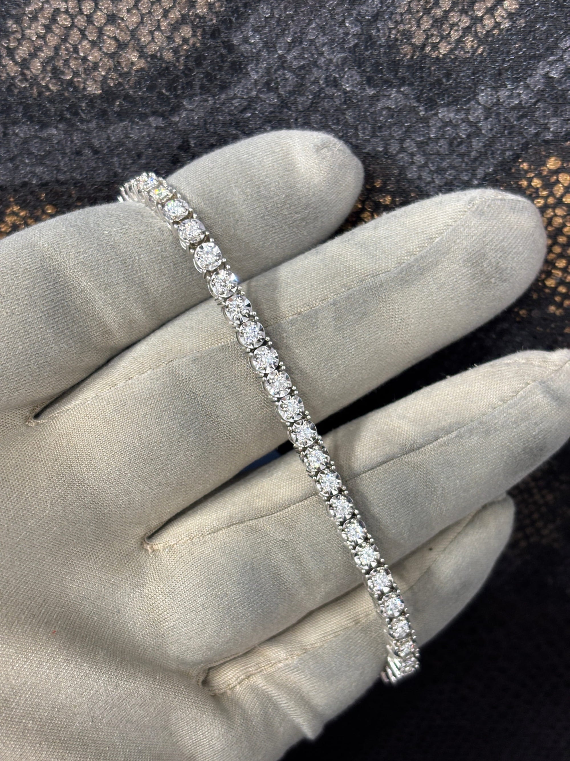 Bijoux Liquidation | Neuf Bracelet Tennis 4mm Tennis LAB (CB)