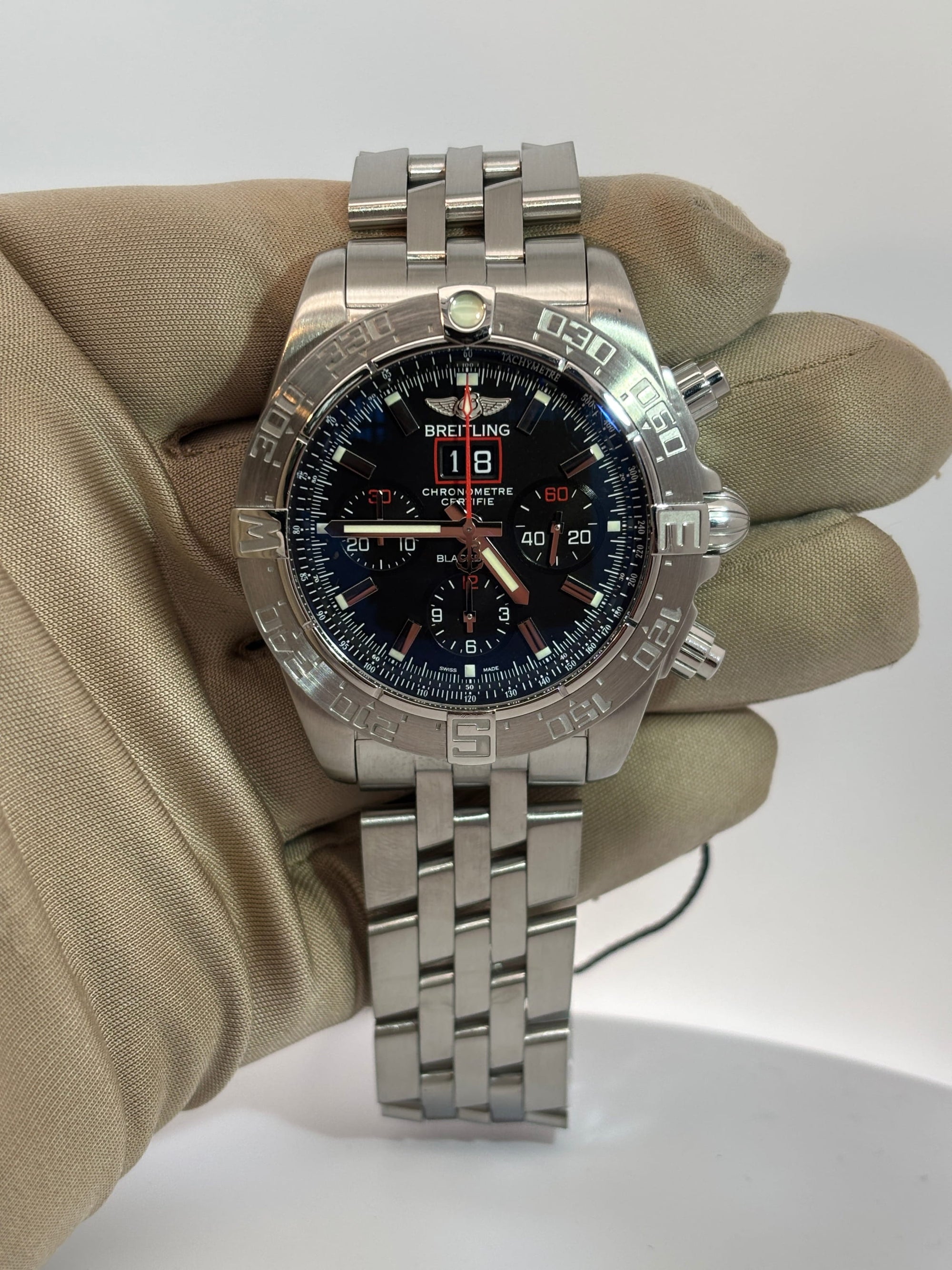 Bijoux Liquidation | Remise à Neuf Breitling Chronomat Blackbird 1/2000