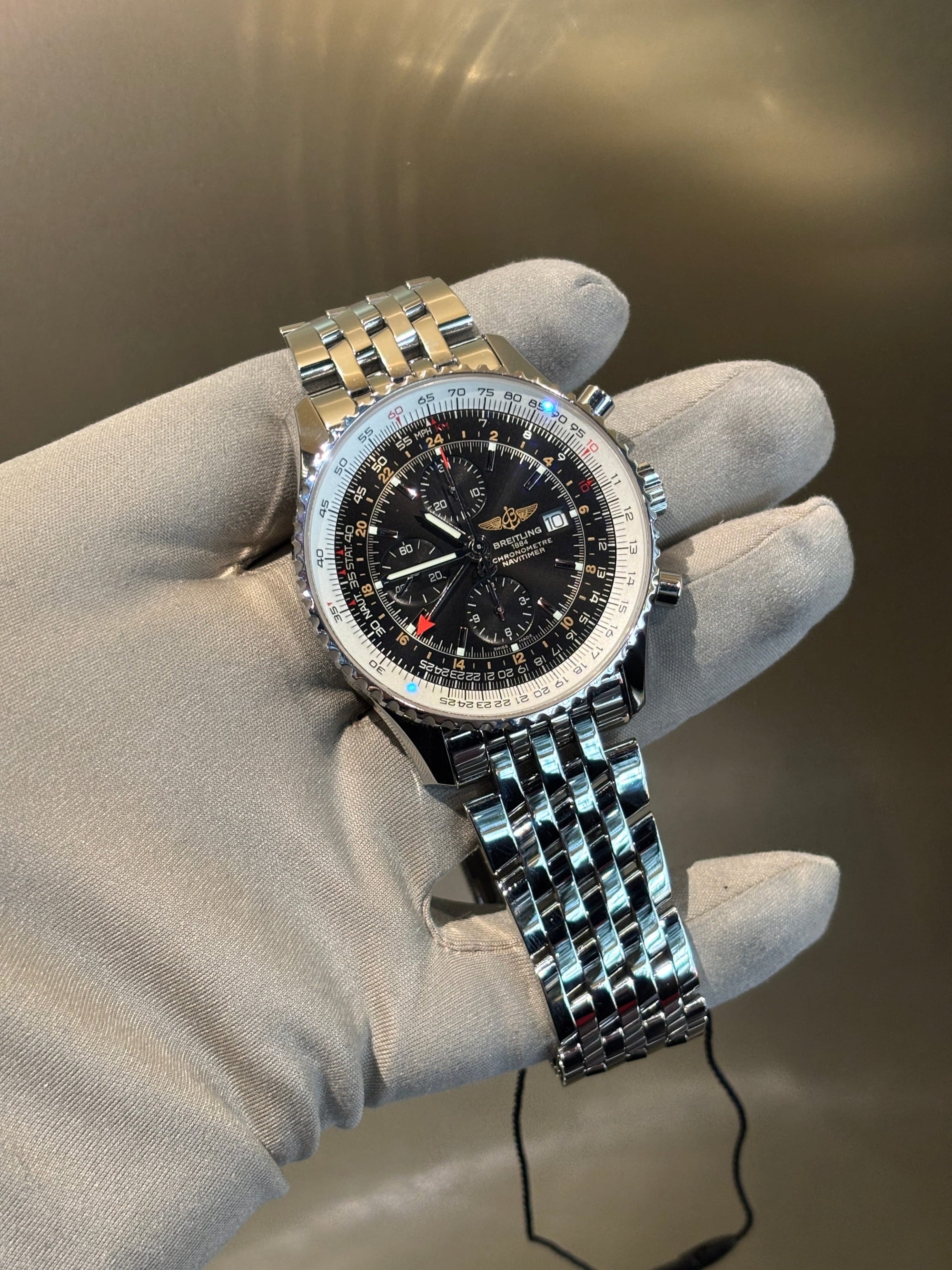 Bijoux Seconde Main | Remise à Neuf Breitling Navtimer World