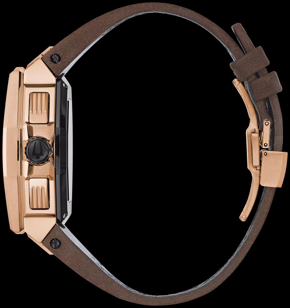 Montre Bulova | Montre Homme Bulova Precisionist - 98B356 Or Rose