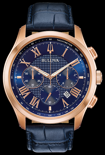Montre Bulova | Montre Homme Bulova Wilton - 97B170 Or Rose