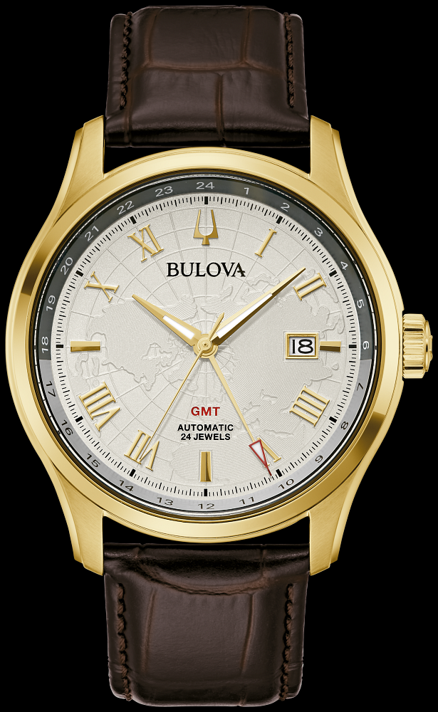 Montre Bulova | Montre Homme Bulova Wilton - 97B210 Or Jaune