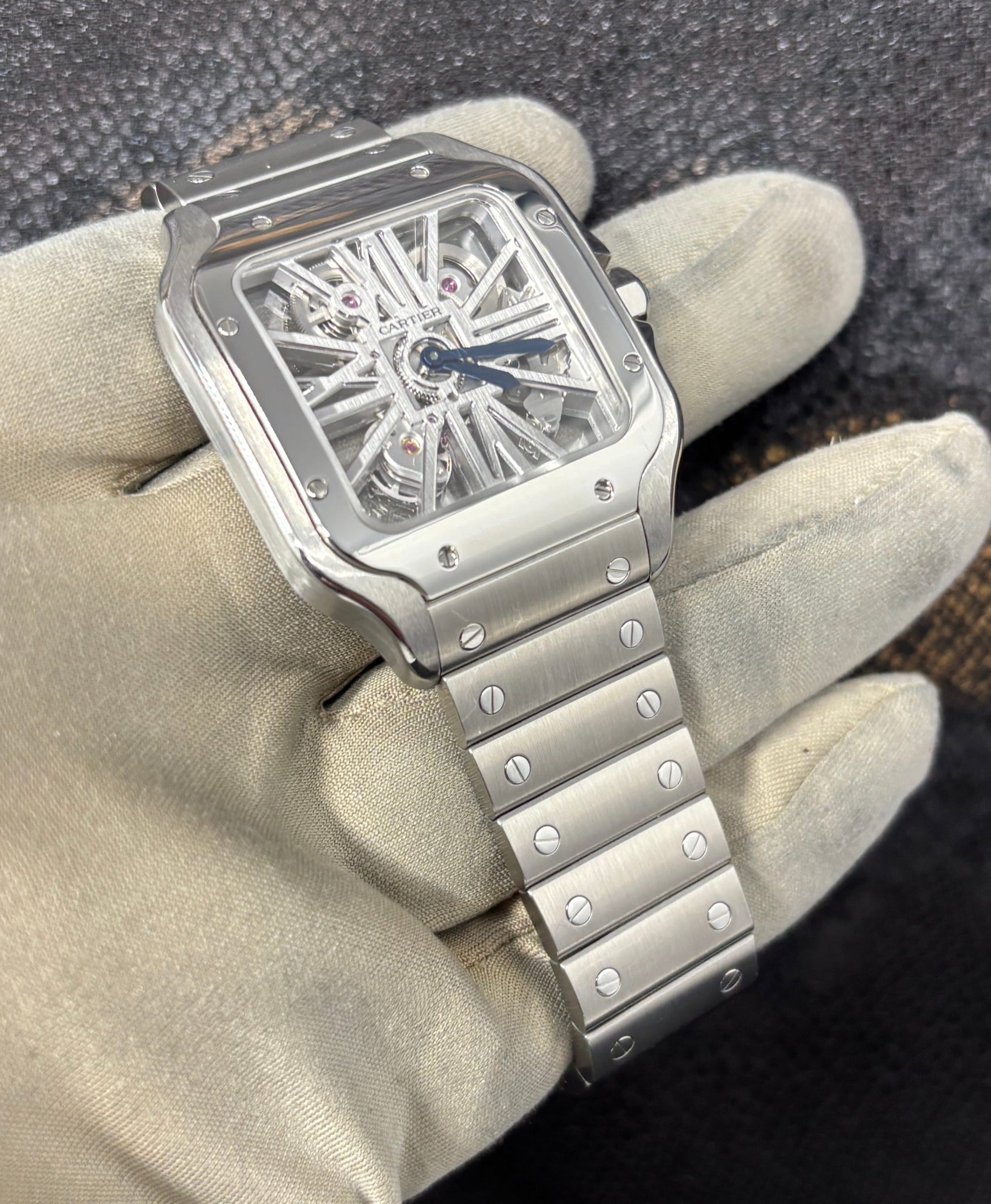 Bijoux Seconde Main | Remise à Neuf Cartier 40mm Skeleton