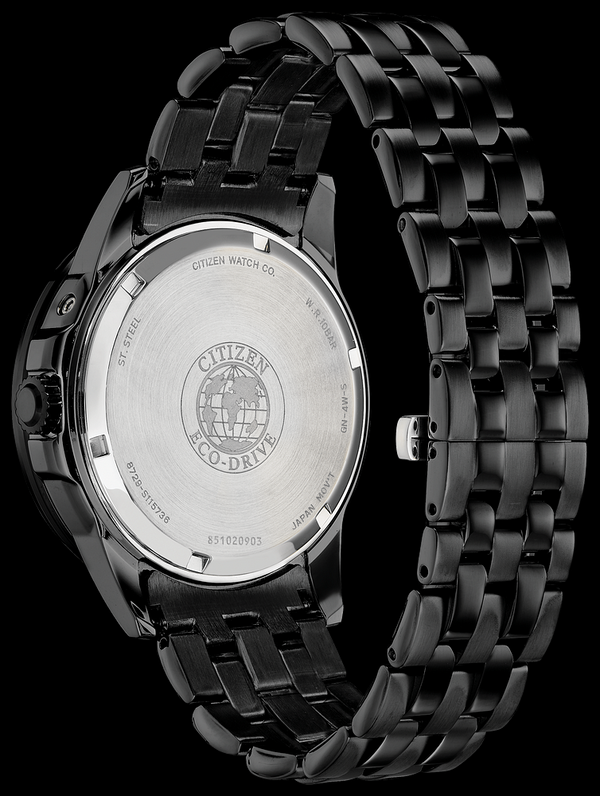 アンリ Promaster Skyhawk A-T Black Dial Stainless Steel Bracelet JY8146