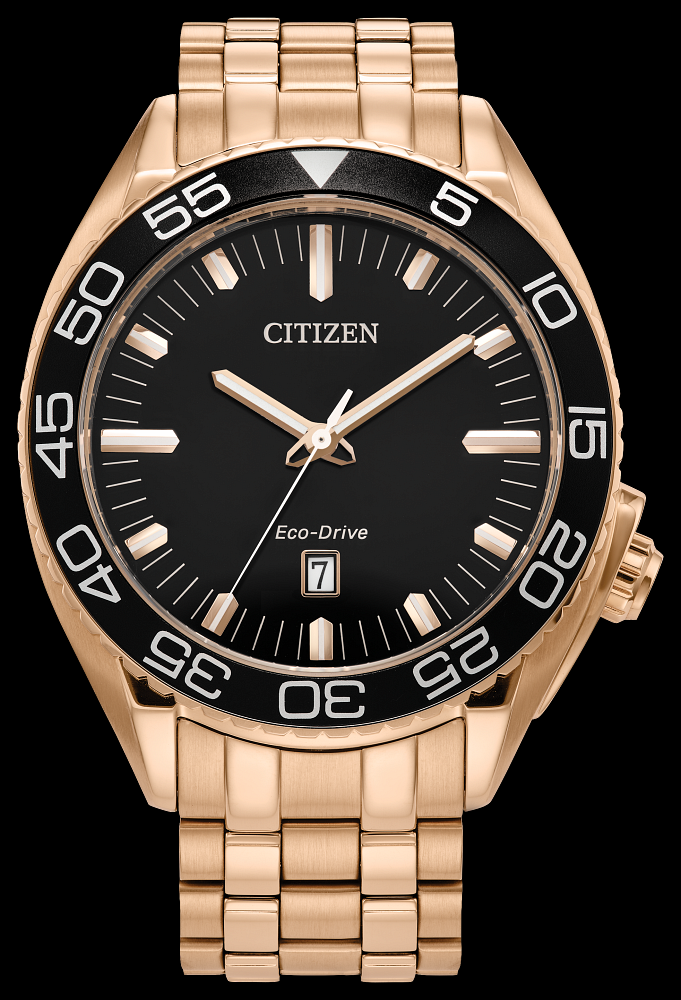 Montre Citizen | Montre Homme Citizen Carson Sport AW1773-55E Or Rose