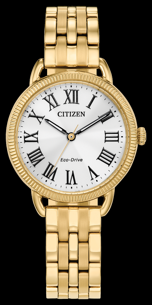 Montre Citizen | Montre Femme Citizen Classic EM1052-51A Or Jaune