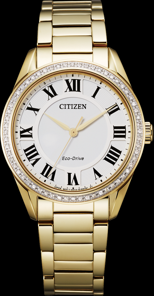 Montre Citizen | Montre Femme Citizen Fiore EM0882-59A Or Jaune