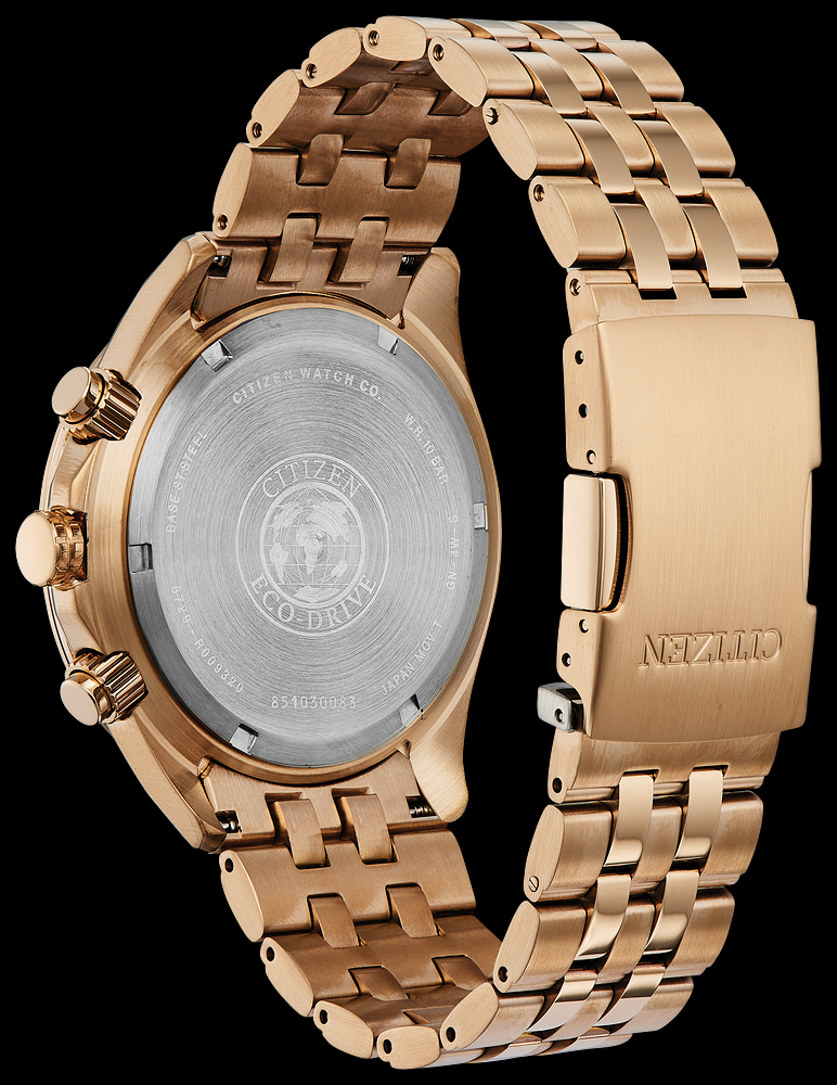 Montre Citizen | Montre Homme Citizen Perpetual Calendar Chrono BL5563-58E Or Rose