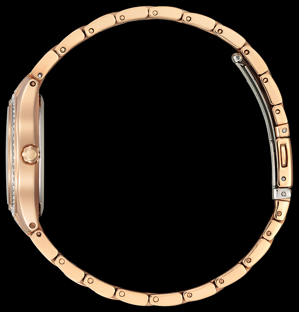 Montre Citizen | Montre Femme Citizen Silhouette Crystal FE1233-52A Or Rose