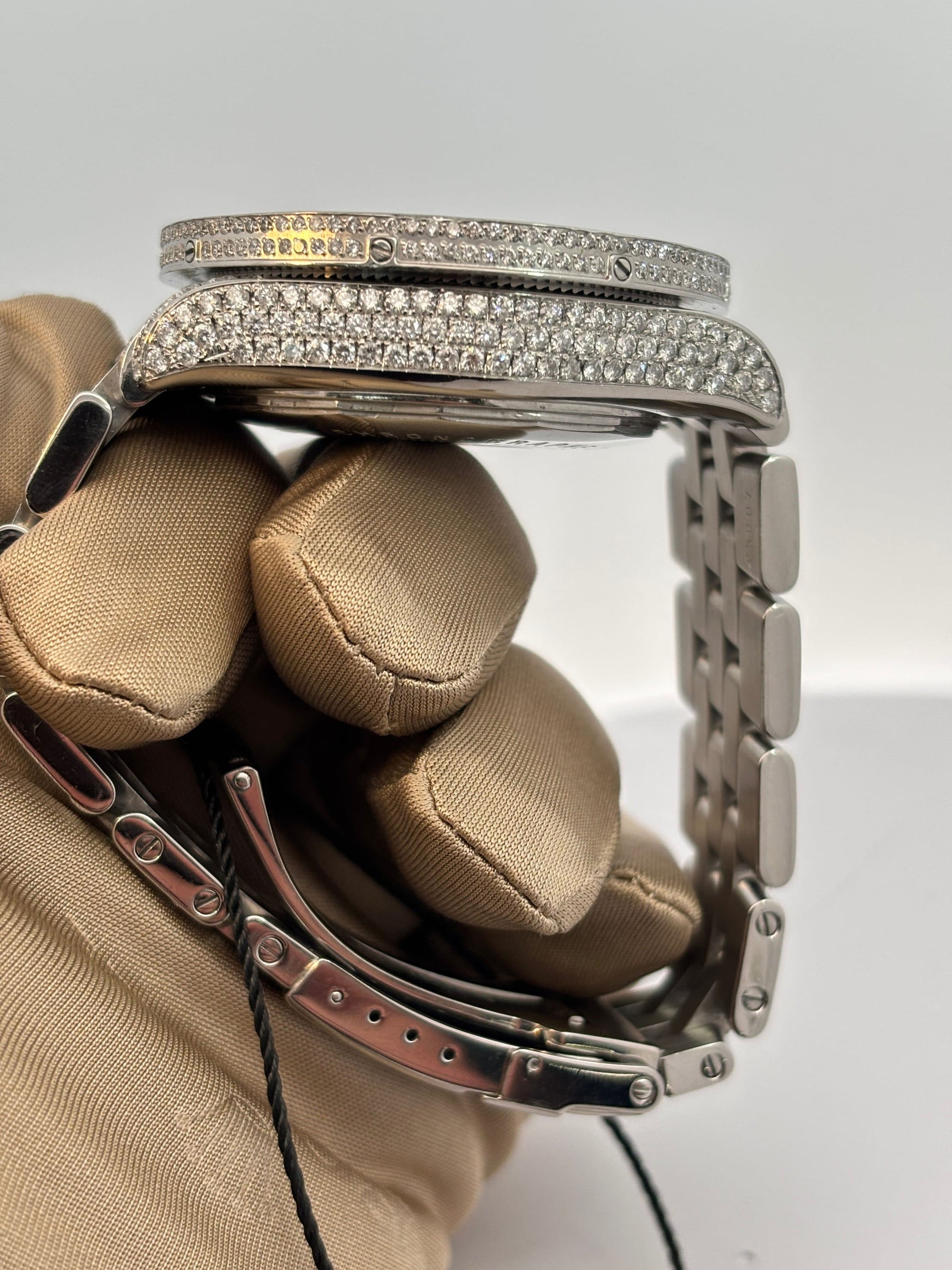 Bijoux Liquidation | Remise à Neuf Montre Breitling Chronomat Evolution Iced Out