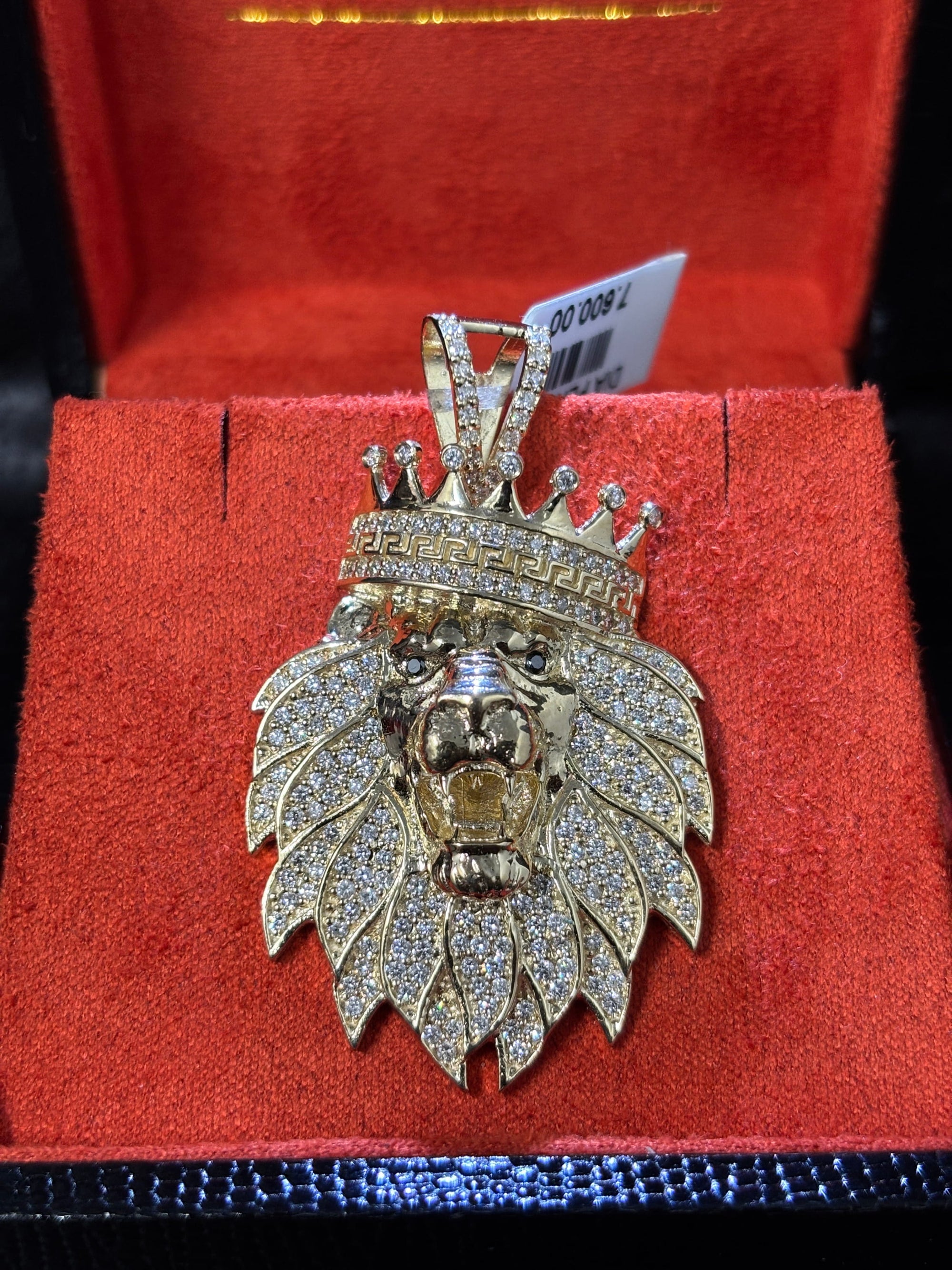 Bijoux Liquidation | Neuf Pendentif Lion King Diamant (SB36)