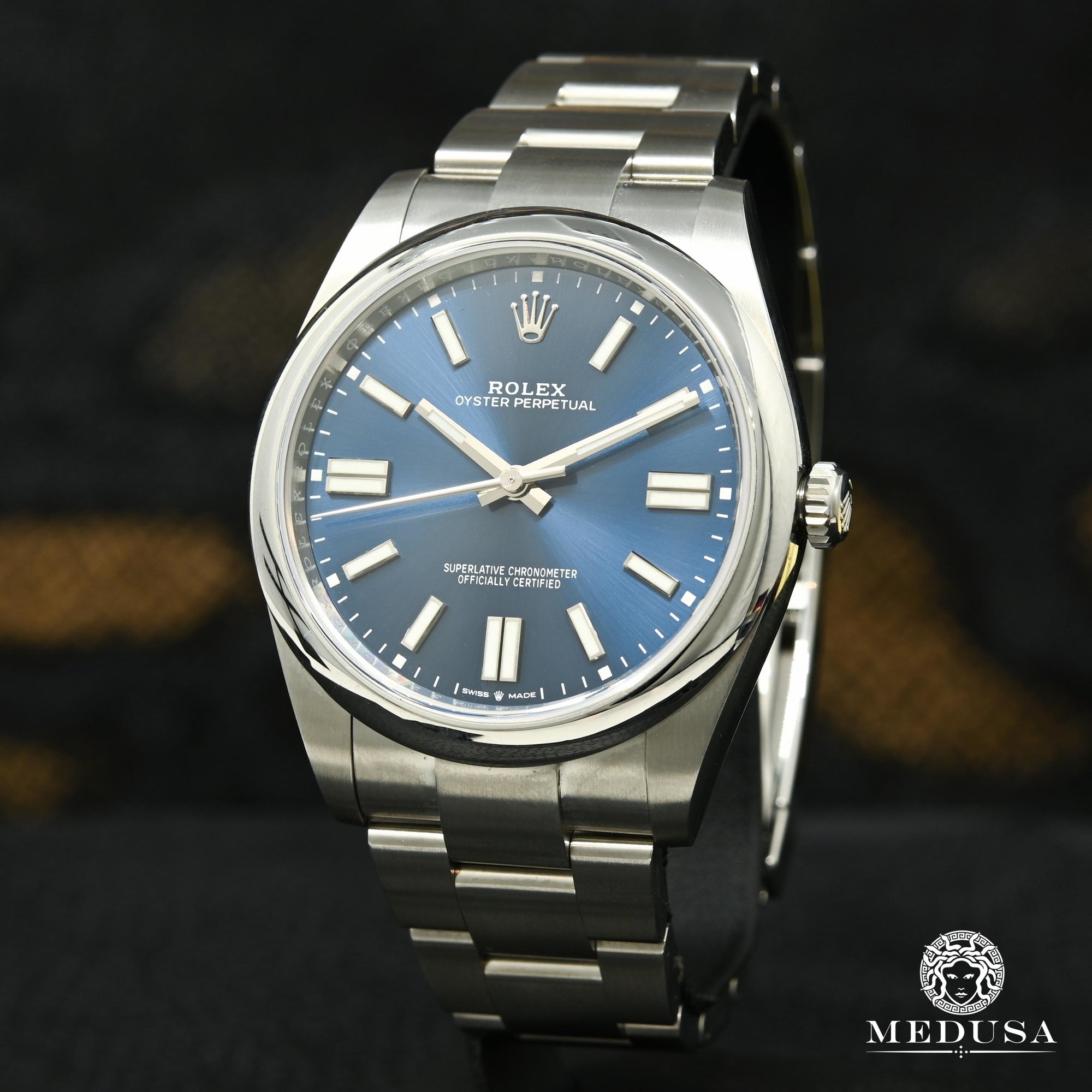 Rolex Oyster Perpetual 41mm - Azul