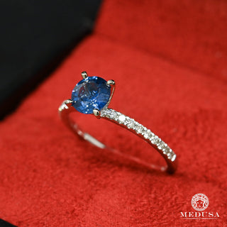 Saphir D5 - Diamant - Or Blanc