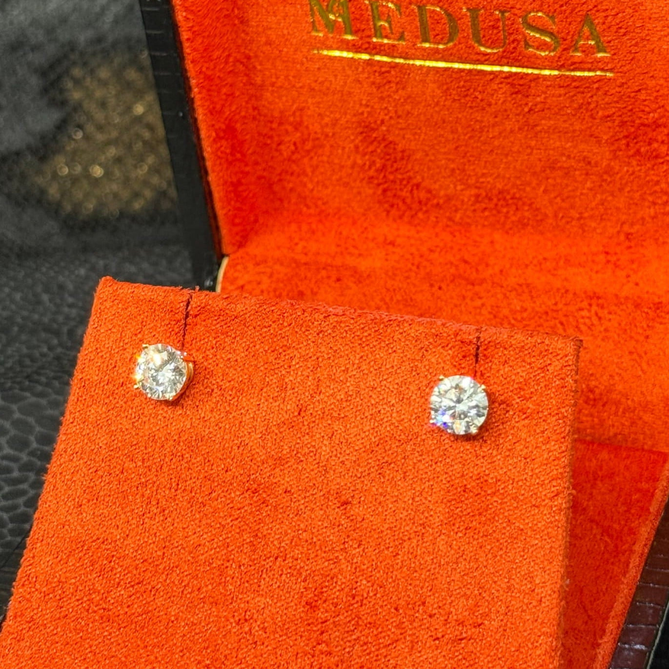 Bijoux Liquidation | Neuf Studs LAB 2.04Ct or jaune (CB9)