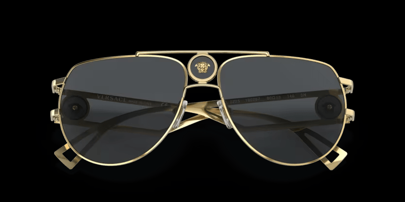 Lunette Versace | Lunette Homme Versace Classic Iconic - 0VE2225 Or Jaune