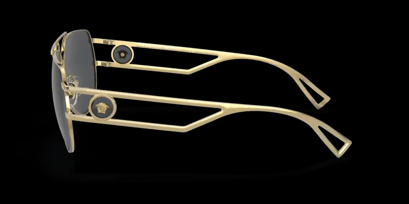 Lunette Versace | Lunette Homme Versace Classic Iconic - 0VE2225 Or Jaune