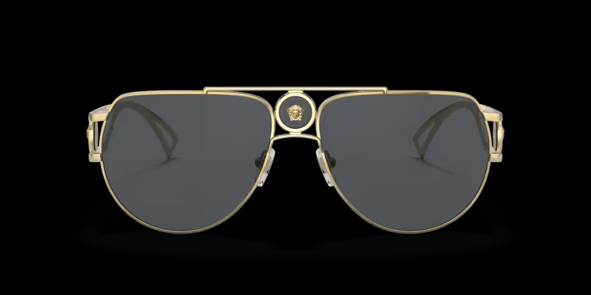 Lunette Versace | Lunette Homme Versace Classic Iconic - 0VE2225 Or Jaune