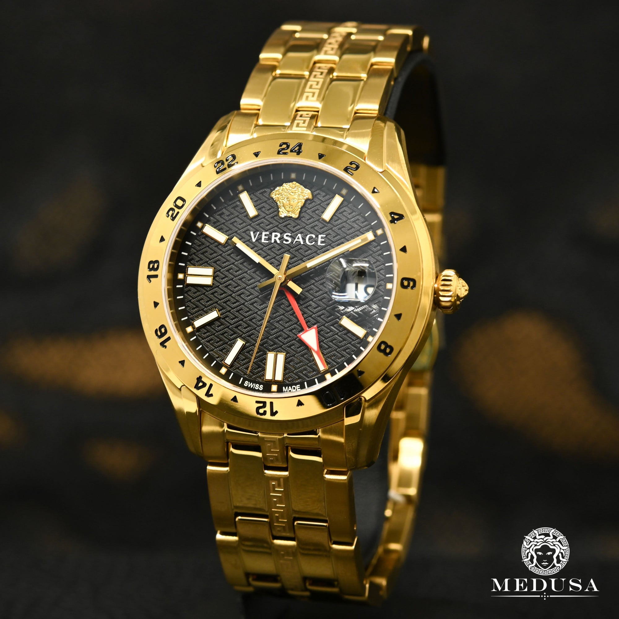 Versace Greca Time GMT - VE7C00623