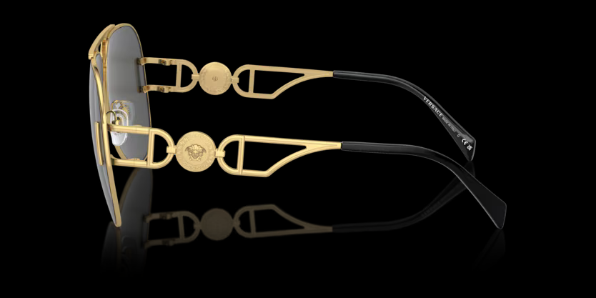 Lunette Versace | Lunette Homme Versace Legendary Greca - 0VE2255 Or Jaune