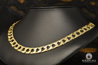13mm Meshy Nugget  - 18'' / Yellow Gold