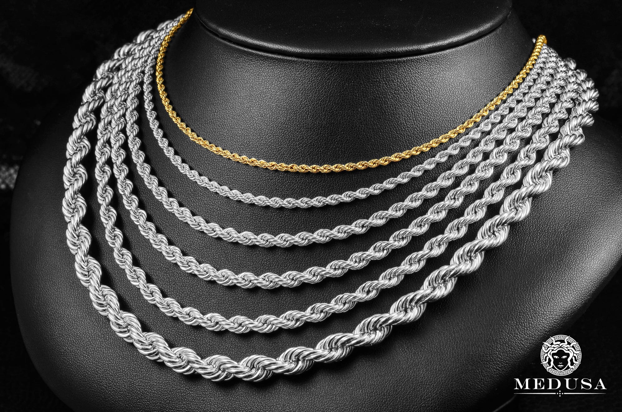 10K Gold Chain | 2.5mm chain Rope