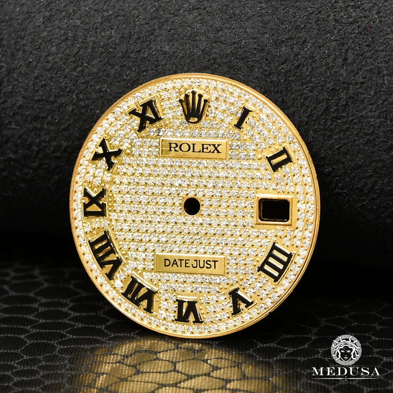 Rolex watch | Men&#39;s Watch 36mm Rolex Dial Gold Iced Yellow Gold