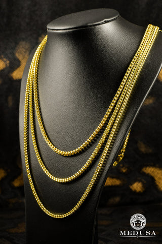 3mm Franco  - 18'' / Yellow Gold