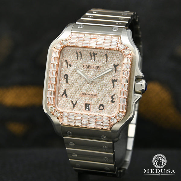 Cartier　スカーフ　箱付き　E−246 Cartier Santos Carrée 