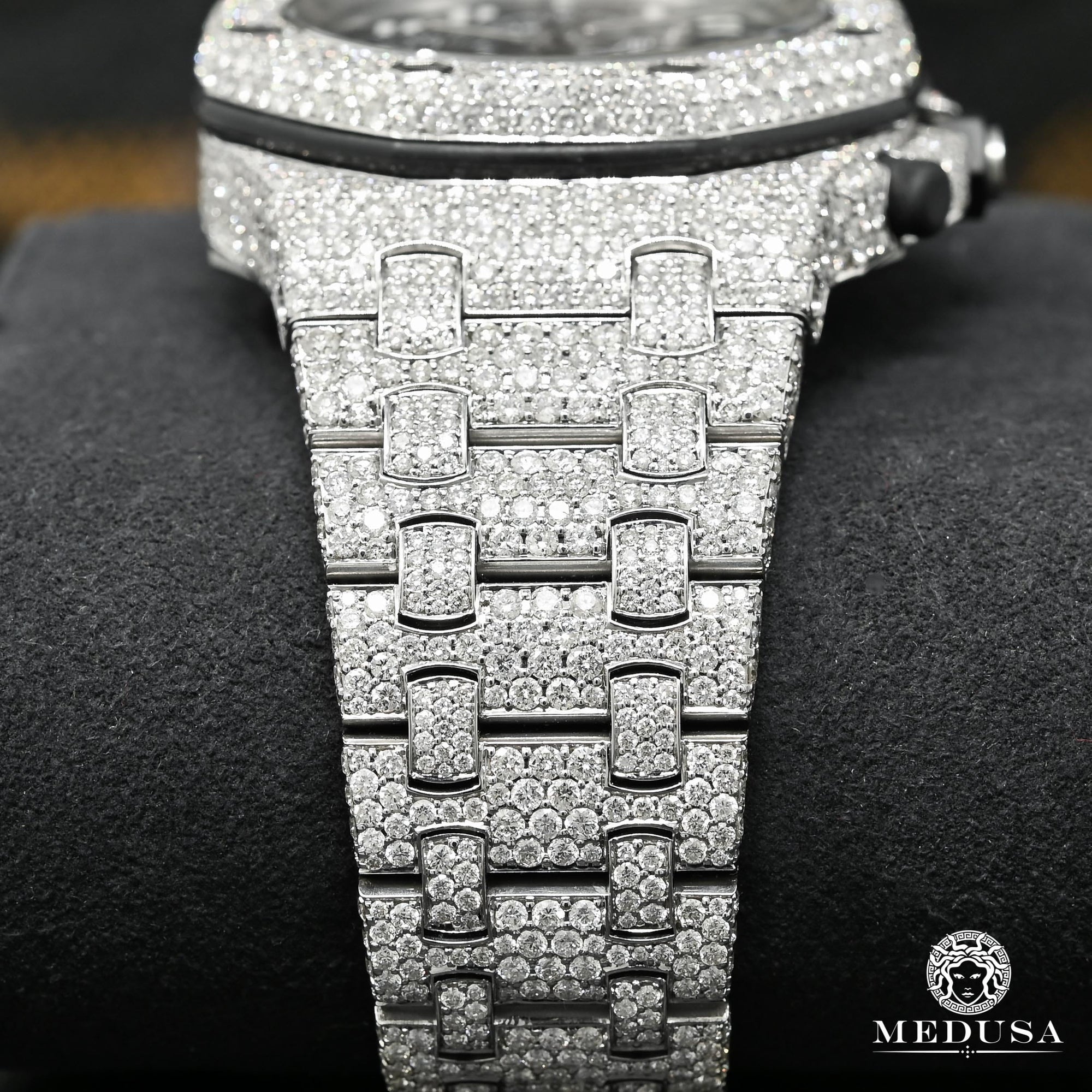 Montre Audemars Piguet | Montre Homme 42mm Audemars Piguet Offshore - Black Iced Stainless