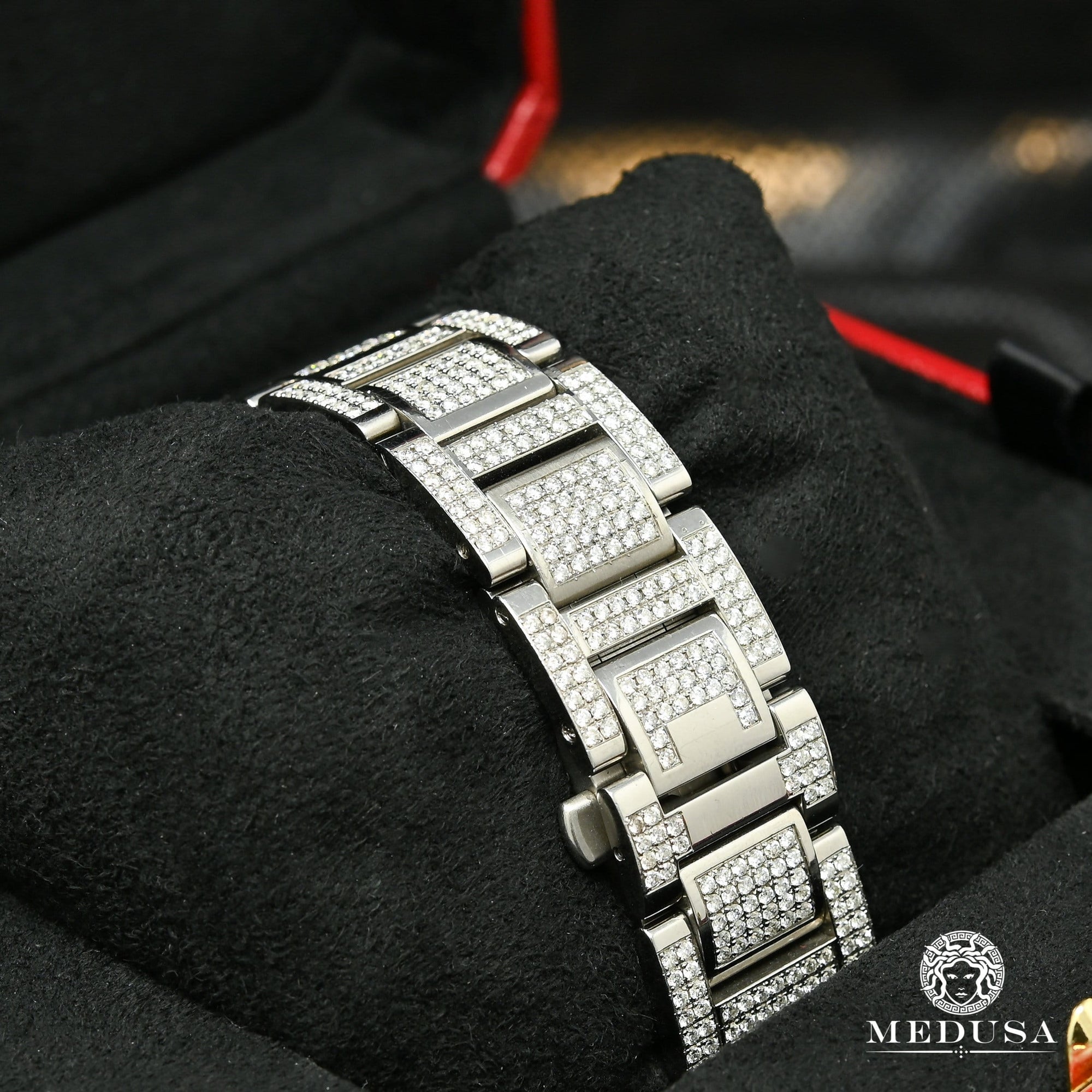 Montre Cartier | Montre Homme 42mm Cartier Ballon Bleu - Iced Stainless