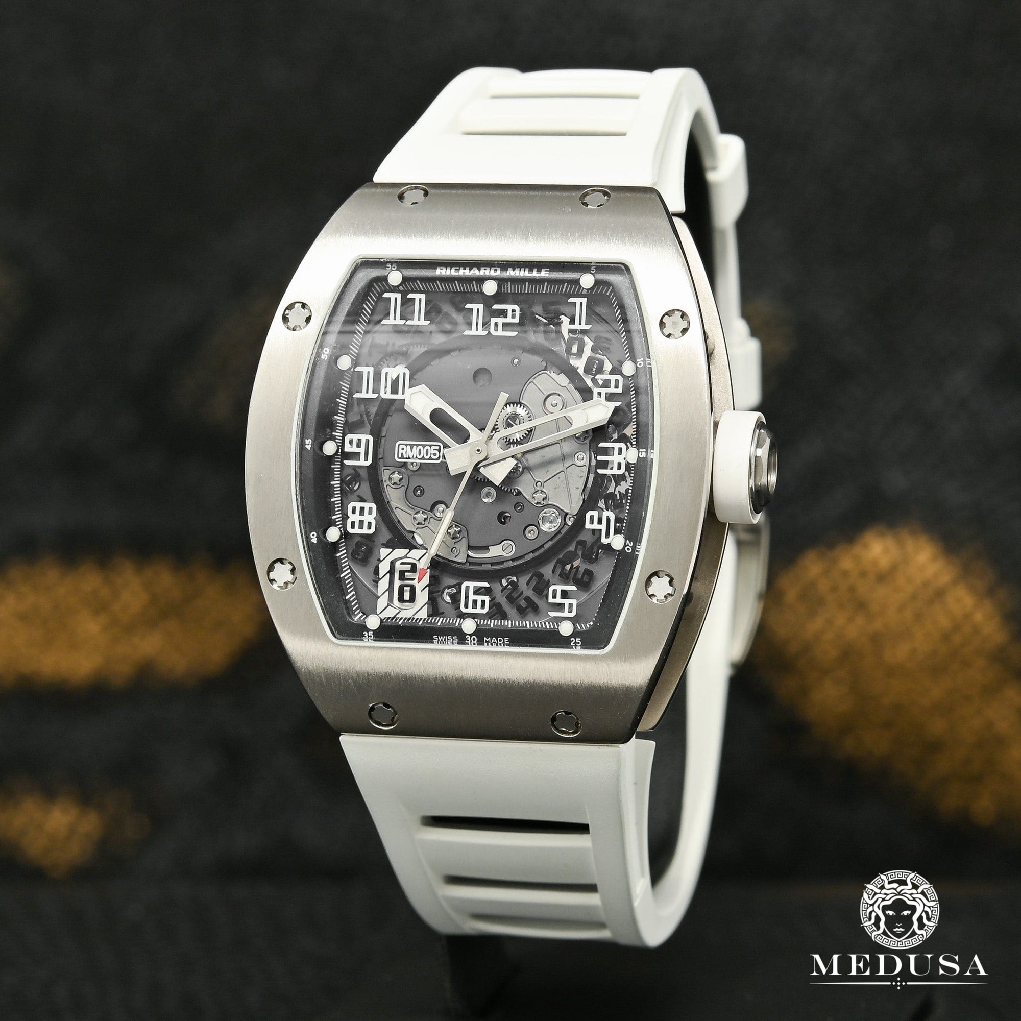 Richard Mille watch | Men's Watch 45mm Richard Mille White Gold - RM005 White Gold