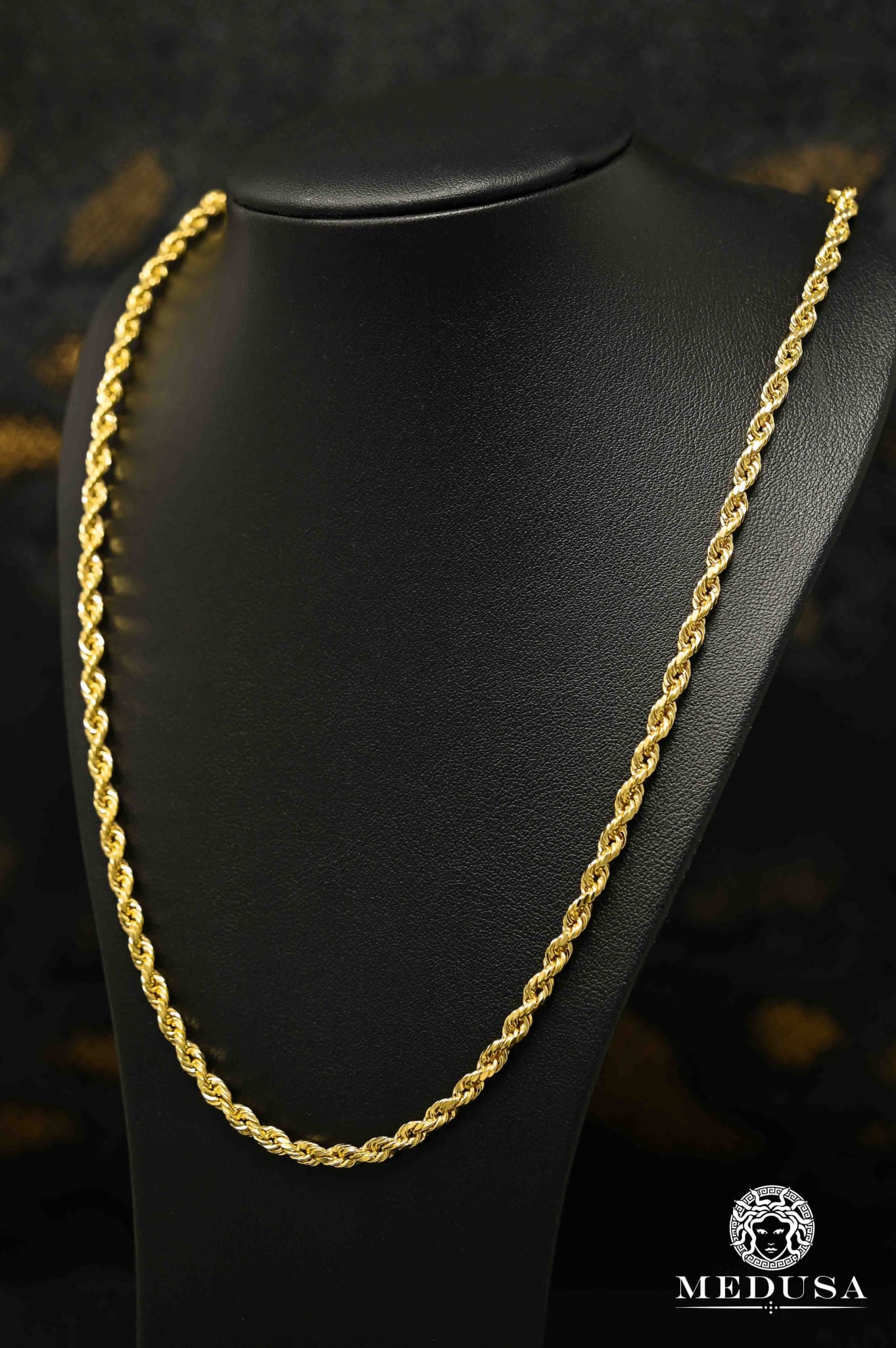 14K Gold Chain | 4mm chain Rope 585